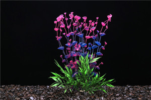 Ornements de paysagisme pour aquarium, fournitures d'aquarium, plantes aquatiques simulées écologiques, plantes aquatiques en plastique, marque <span class=keywords><strong>Levana</strong></span> - Product Image 5