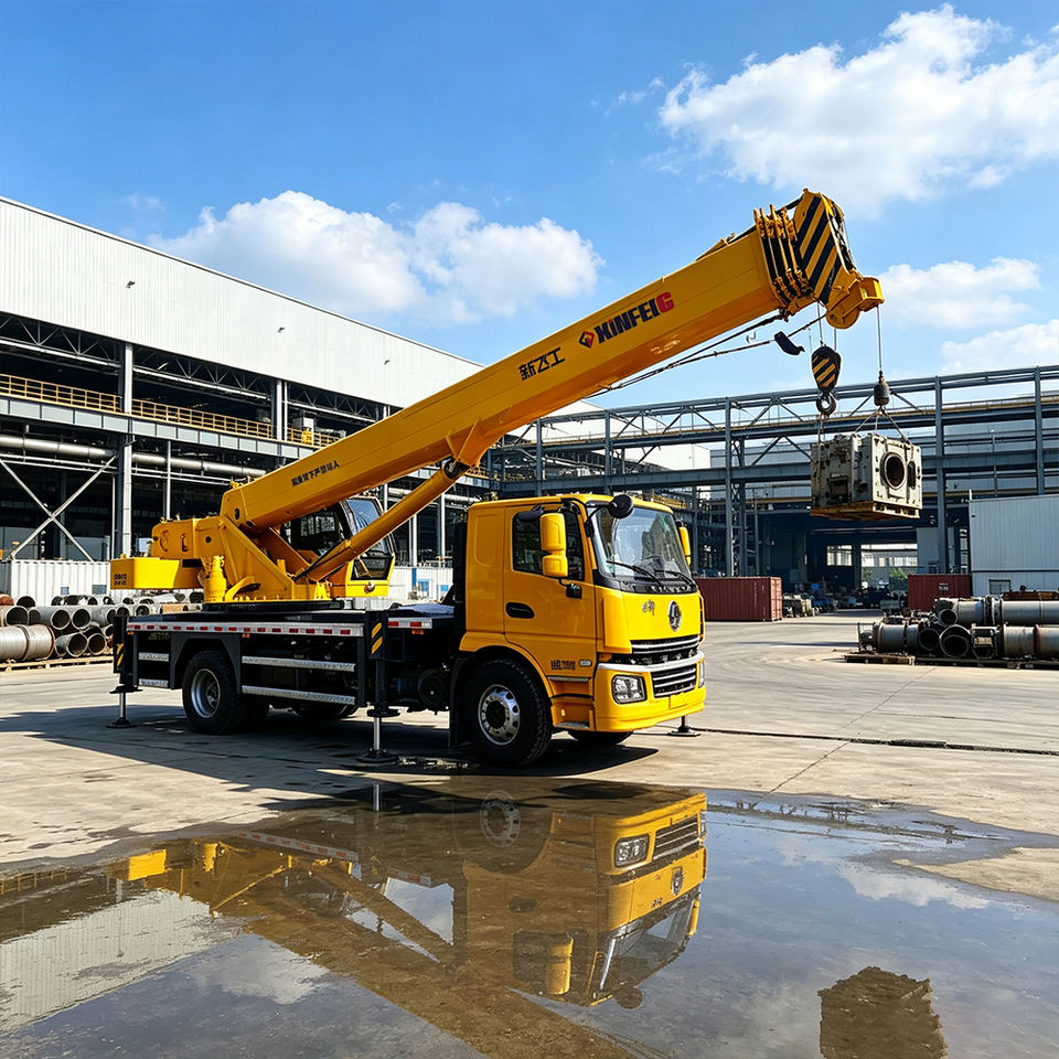 Xinfeigong 16-Ton 38-Meter High Load Moment Truck Crane for ...