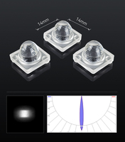 Lentille en silicone LED médicale Uv Éclairage automobile Uv-durcissable de clarté Silicium optique Siliconelens Led caméra Lentille en silicone