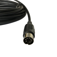 7 broches Din Câble Midi 7PIN DIN Mâle à Mâle Contrôleur Câble D'interface