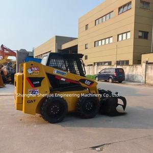 Cargadora de Ruedas Pequeña Caterpillar 226B Usada a Bajo Precio, Maquinaria de Construcción de 2 Toneladas, Cargadora Cat 226B 246B 246D con Pocas Horas de Uso - Product Image 3