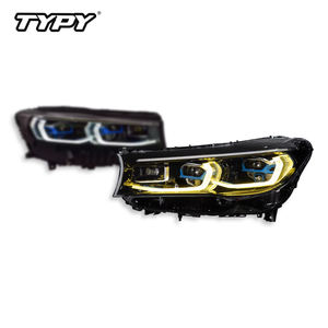 TYPY Nouveau 12V 6000K pour 2016-2018 pour Série 7 G11/G12 Pas de remplacement de pare-chocs requis Mise à niveau vers des yeux d'ange LED dorés - Product Image 3