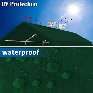 12 'x 20' grandi tende all'aperto commerciali per gli eventi tessuto impermeabile bianco doppi strati (solo la copertura superiore, la struttura non è inclusa) - Product Image 5