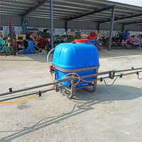 Monté sur tracteur PTO Boom Pulvérisateur Agricole Pesticide Pliant Pulvérisation Fogger Machine Ferme Vignoble Pompe Fumigate Buses