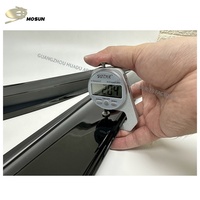 Visera de Ventana de PMMA para MITSUBISHI TRITON L200 2023+, Protector de Ventilación, Deflector de Viento, Protector de Lluvia 2024 2025