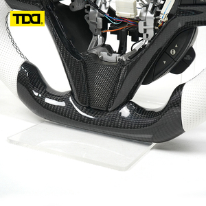 พวงมาลัยคาร์บอนไฟเบอร์แท้ TDD สไตล์รถแข่ง สำหรับ Honda CRZ ทุกปี ปรับแต่งได้ - Product Image 4