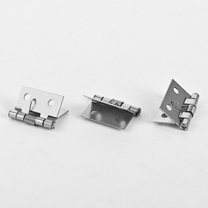 <b>Spring</b>-loaded <b>Hinge</b> 1-inch Automatic Closing Door Window Cabinet <b>Hinge</b> With Screws Minimalist Design 180 Degrees Opening Angle - Product Image 2