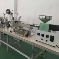 Máquina extrusora de filamentos PLA/ABS 3D de 1,75/3mm, mini/tiny lab 3D printer, extrusora de filamentos 3 kg/h de línea de extrusión de capacidad