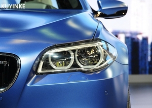 Accessoires automobiles KUYINKE, phares pour BMW Série 5 F10 F18 11-17, phares Angel Eyes, éclairage avant à commutation, Plug and Play - Product Image 3