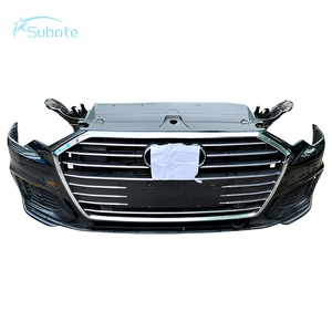 Pare-chocs avant d'origine d'<span class=keywords><strong>occasion</strong></span> pour Audi A6 <span class=keywords><strong>C8</strong></span> 2019-2022, démonté, pare-chocs automobile authentique, kit de remplacement de carrosserie, pare-chocs de voiture - Product Image 1