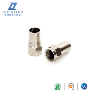 Brass f nam cắm uốn kết nối 50ohm uốn cáp RG6 - Product Image 4