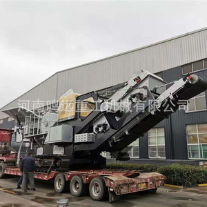 Concasseur à mâchoires mobile pour déchets de construction, capacité maximale 800t/h, portable avec moteur AC - Product Image 4