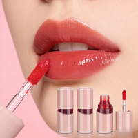 Rouge à Lèvres Pelable Luxe, 4 Couleurs, Waterproof, Longue Tenue, Maquillage, Gloss Teinté Décollable