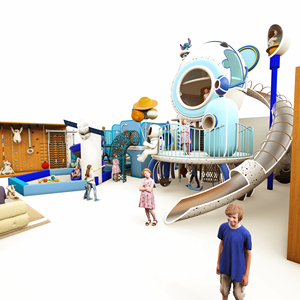 Độ cao cao SLIDES chiếu sáng thiết bị bóng cát hồ bơi mới được thiết kế không gian theo phong cách Sân chơi trong nhà Thiết bị EN71 chứng nhận - Product Image 1