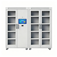 Armoire de gestion d'outils intelligente RFID, armoire pour matériel et consommables d'atelier avec fonction d'inventaire et de distribution automatiques
