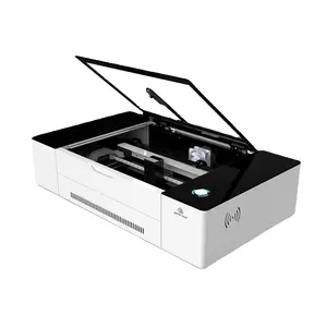 G-weike produto de venda quente para acrílico não metálico, tecido, couro, jean, madeira, etc impressora 3d para trabalhos domésticos co2 laser cutting mac