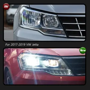 ชุดไฟหน้า LED 12V 6000K สำหรับรถยนต์ VW Jetta ปี 2017-2019 พร้อมไฟ DRL และไฟเลี้ยวแบบไดนามิก - Product Image 3