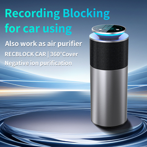 Purificateur d'air <span class=keywords><strong>de</strong></span> voiture avec <span class=keywords><strong>brouilleur</strong></span> vocal ultrasonique anti-espion bloquant le microphone - Product Image 2