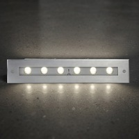 Lumière linéaire LED sous-marine IP68, étanche, en métal, DC24V, garantie de 2 ans, lampe de spot pour fontaine, piscine, étang, jardin, paysage