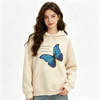 Sweat-shirt polaire pour femme à manches classiques, couleur unie, respirant, hiver, décontracté, coton bambou, logo avant, neutre, polyvalent