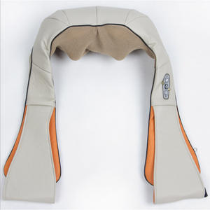 เครื่องนวดคอ ผ้าคลุมนวดแบบนวดคลึง ชาร์จ USB ได้ ใช้แบตเตอรี่ลิเธียม สำหรับบรรเทาอาการปวดคอและไหล่ ใช้ได้ทั้งที่บ้านและในรถยนต์ - Product Image 1