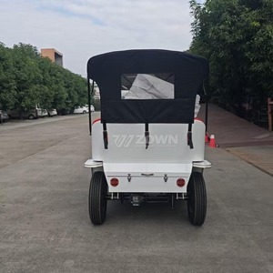 รถชมวิวไฟฟ้าสไตล์วินเทจยุโรปสุดหรูสำหรับถ่ายภาพงานแต่งงาน - Product Image 5