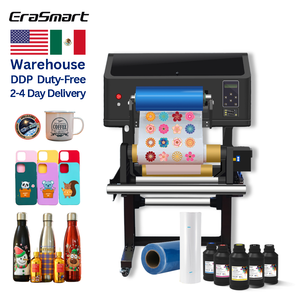 Erasmart Roll to Roll Uv dtf Sticker <b>Printer</b> A/B Film 2 in 1 Inkjet Impresora Xp600 Head Digital <b>A3</b> Uv Dtf <b>Printer</b> - Product Image 1