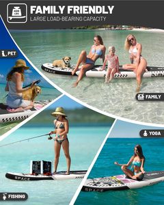 ราคาโรงงานขายส่ง บอร์ดพายยืนแบบเป่าลมสองชั้น ขนาด 11'*34"*6" บอร์ดเซิร์ฟ DM24/3 ปรับแต่งได้เต็มที่ - Product Image 6