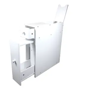 Slim Bathroom Cabinet Free Standing Storage Cabinet With Slide Out Drawers Narrow Floor Bathroom Organizer Next To Toilet