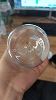 Bouteille d'eau réutilisable classique 500 ml, style tendance, en plastique transparent Tritan avec couvercle métallique