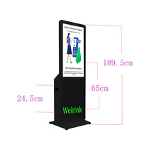 Vente en gros de chargeurs de téléphone portable pour cafés et magasins partage de batterie externe batterie externe solaire station avec écran publicitaire