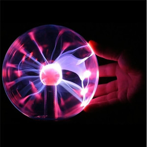 Lámpara de bola de Plasma mágica de cristal, globo eléctrico, luz estática con Sensor táctil, luces de mesa, luz nocturna esférica, regalo para niños - Product Image 1