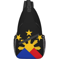 Sac à bandoulière drapeau du Panama, sac à dos de voyage patriotique, sac de randonnée, sac de poitrine, sac à bandoulière pour femmes et hommes, personnalisé en polyester
