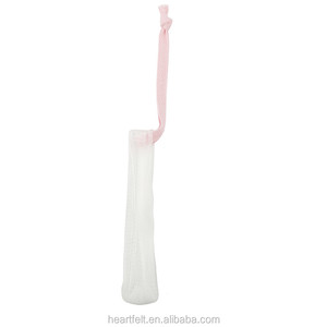 Thân thiện với môi compostable tinh bột nhựa tạo bọt <span class=keywords><strong>Net</strong></span> hoàn toàn phân hủy cơ thể xà phòng Saver tẩy tế bào chết tay cơ thể cắt lưới Pouch - Product Image 5