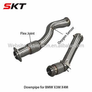 ท่อกลาง89มม. สำหรับ F98 F97 X3M X4M S58ท่อกลางสแตนเลส3.0ตัน - Product Image 3
