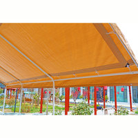 Abri de voiture, auvent, tente 10x20 pour 1 ou 2 voitures avec structure métallique, imperméable, durable, pour stationnement de voitures