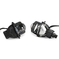 GPNE Nouveau phare LED à effet laser à montage universel, 6000 lumens, 6000K, projecteur Bi-LED, 70W, 12V, rétrofit