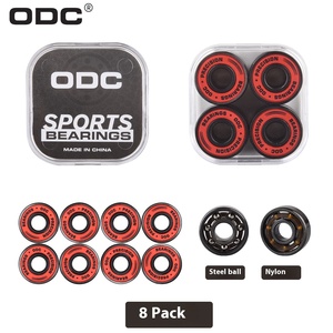 Jiesen đặc biệt Chrome mang thép 608 vòng bi cho tốc độ trượt băng cho ván trượt và giày trượt con lăn - Product Image 4