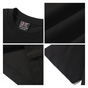 Pour <span class=keywords><strong>NIRVANA</strong></span> <span class=keywords><strong>Vintage</strong></span> hommes <span class=keywords><strong>T</strong></span>-<span class=keywords><strong>shirt</strong></span> rétro Style américain transfrontalier lavé en détresse petit décolleté lourd 300 grammes de haut - Product Image 3