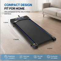 Caminadora Eléctrica Compacta ZB138 para Debajo del Escritorio, con Logotipo Personalizado y Marca Privada, 1.5HP, OEM, MOQ Bajo