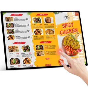 15.6 Inch HD Embedded Touch Display Screen LCD Displays 40 Points Open Frame Digital Signage LCD Panels Self Serve Kiosk