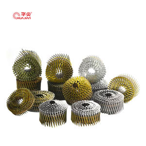 Enmarcado Paleta de madera 3 pulgadas Bobina Clavo Vástago liso Diamante Puntiagudo Hierro Acero Muebles Techo de hormigón Clavos de 3 pulgadas - Product Image 2