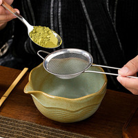 Kit traditionnel de cérémonie du thé Matcha (5 pièces) bol à thé à bec en céramique fouet en bambou et cuillère ensemble de torchon Matcha pour le brassage à la maison