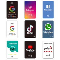 NFC WHATSAPP KARTE 13,56 MHz RFID PVC ID/IC NTAG(R) 213 NTAG(R) 215 NTAG(R) 216 Chip-Karte PVC Kontaktlose Karte