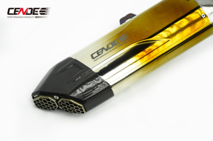 Scarico Moto in Lega di Titanio Modificato con Valvola Elettronica e Silenziatore per <span class=keywords><strong>Triumph</strong></span> <span class=keywords><strong>TIGER</strong></span> 1200 2022-2025 - Product Image 6