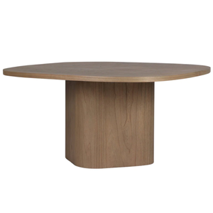 Table à manger Valli : Sublimez votre espace repas avec une table de style magnifiquement épuré, inspirée du brutalisme doux. - Product Image 6