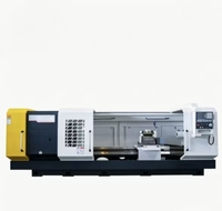 Tour à fileter CNC haute précision QK1338Gx5000, tour multifonction pour la réparation de tuyaux et de gaines de puits pétroliers
