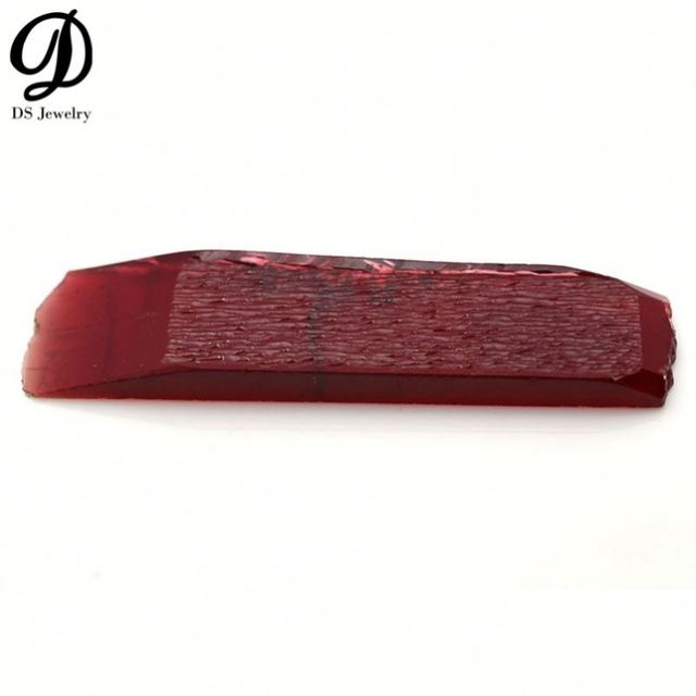Fancy Jewelry Wholesales Lab Grown Zambia Rough Ruby Stone Uncut Hydrothermal Ruby Rough Stone