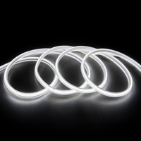 Bande LED COB Flexible Haute Densité Découpable Étanche IP65 3000K 6000K Blanc Froid Blanc Chaud pour Décoration Extérieure Arbre de Noël
