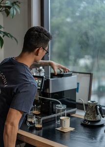 KS190 hoàn toàn tự động Máy pha cà phê có thể điều chỉnh máy xay thiết kế di động 16-cup Công suất sắt nhà ở - Product Image 6